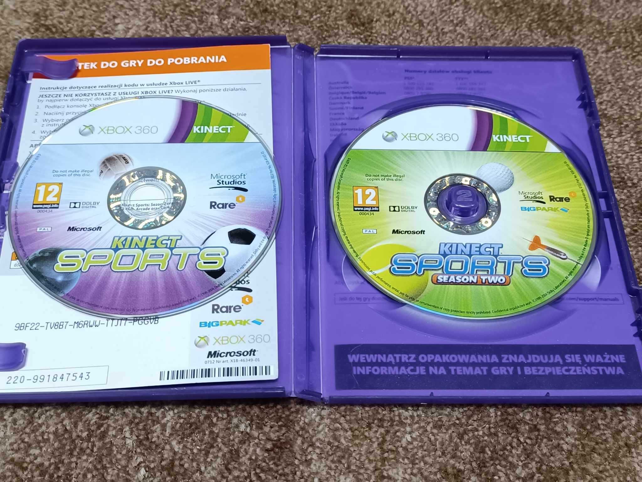 Sprzedam XBOX 360 Arcade + Sensor Kinect + GRY