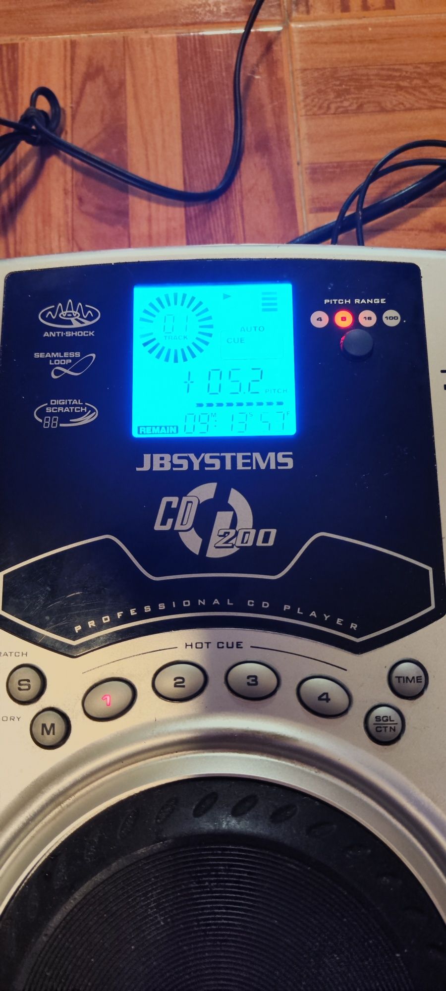 2 Leitores de CDs Jbsystems CD 200