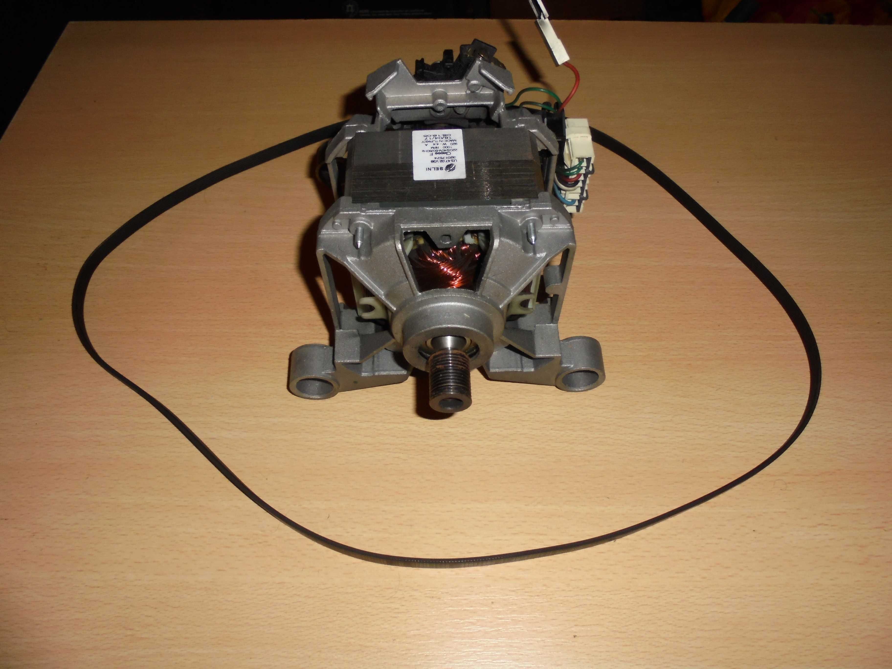 Motor para maquina de lavar roupa + correia