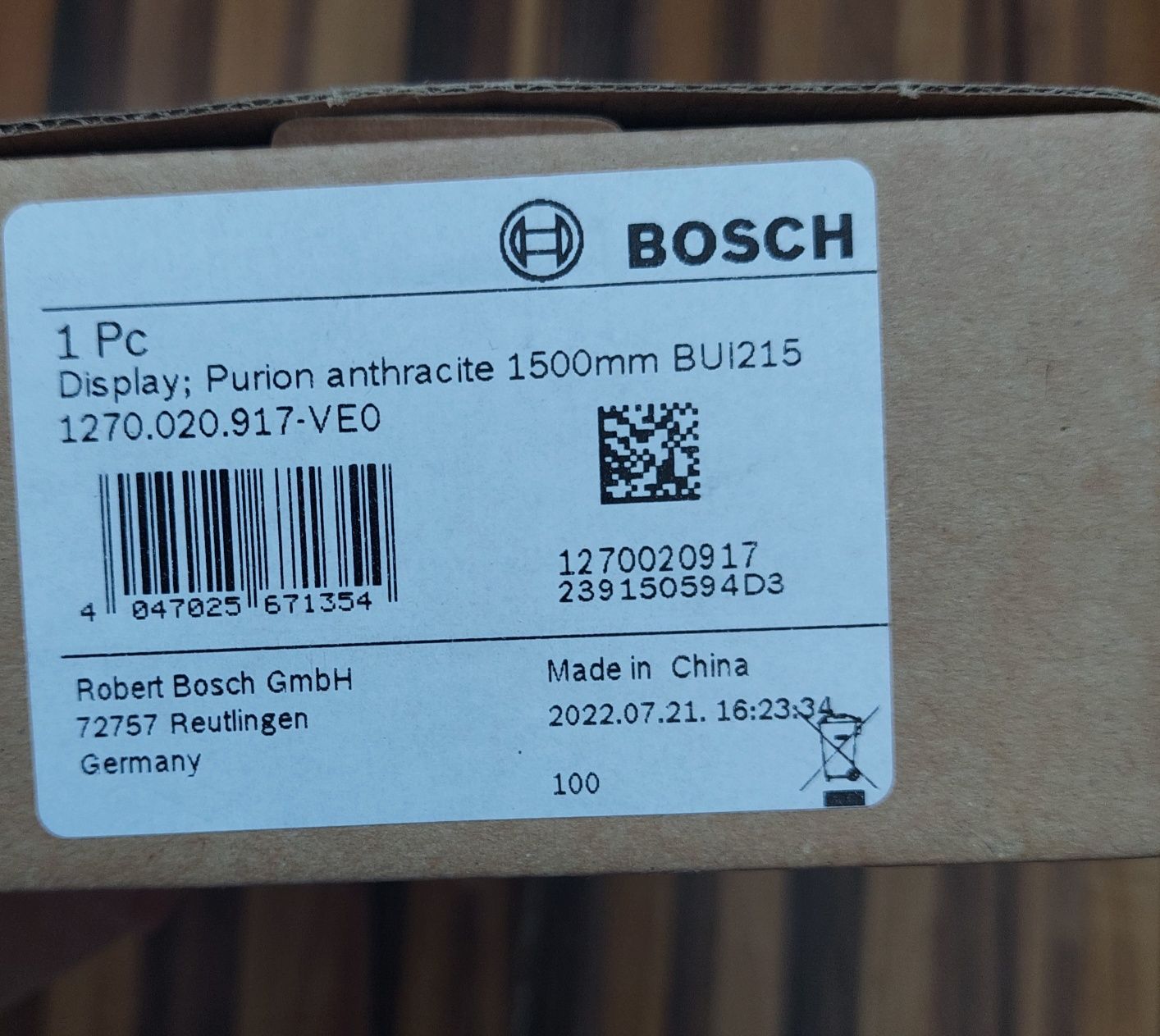 Wyświetlacz display Bosch purion.