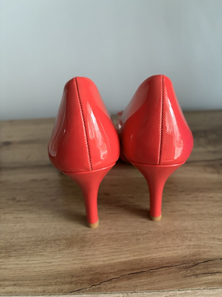 Buty na korku rozowe 39 /bal karnawalowy