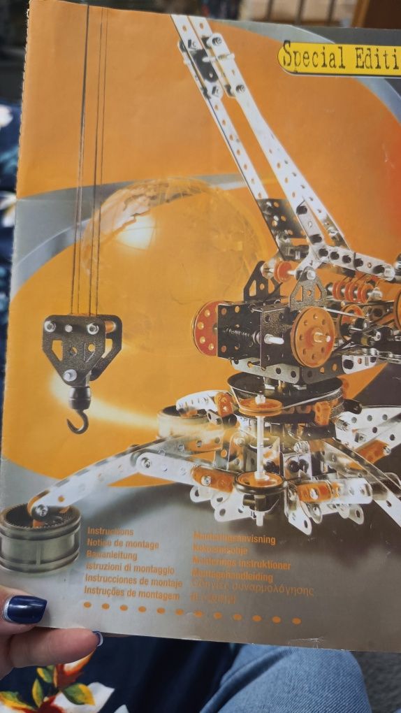 Klocki Meccano w walizce Specjalna edycja