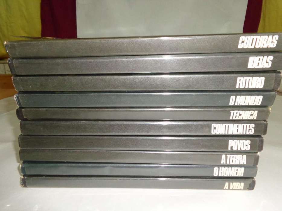 Enciclopédia - O Homem no seu Mundo - 10 Volumes