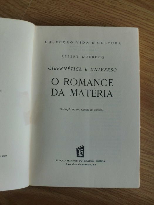 O Romance da Matéria
de Albert Ducrocq