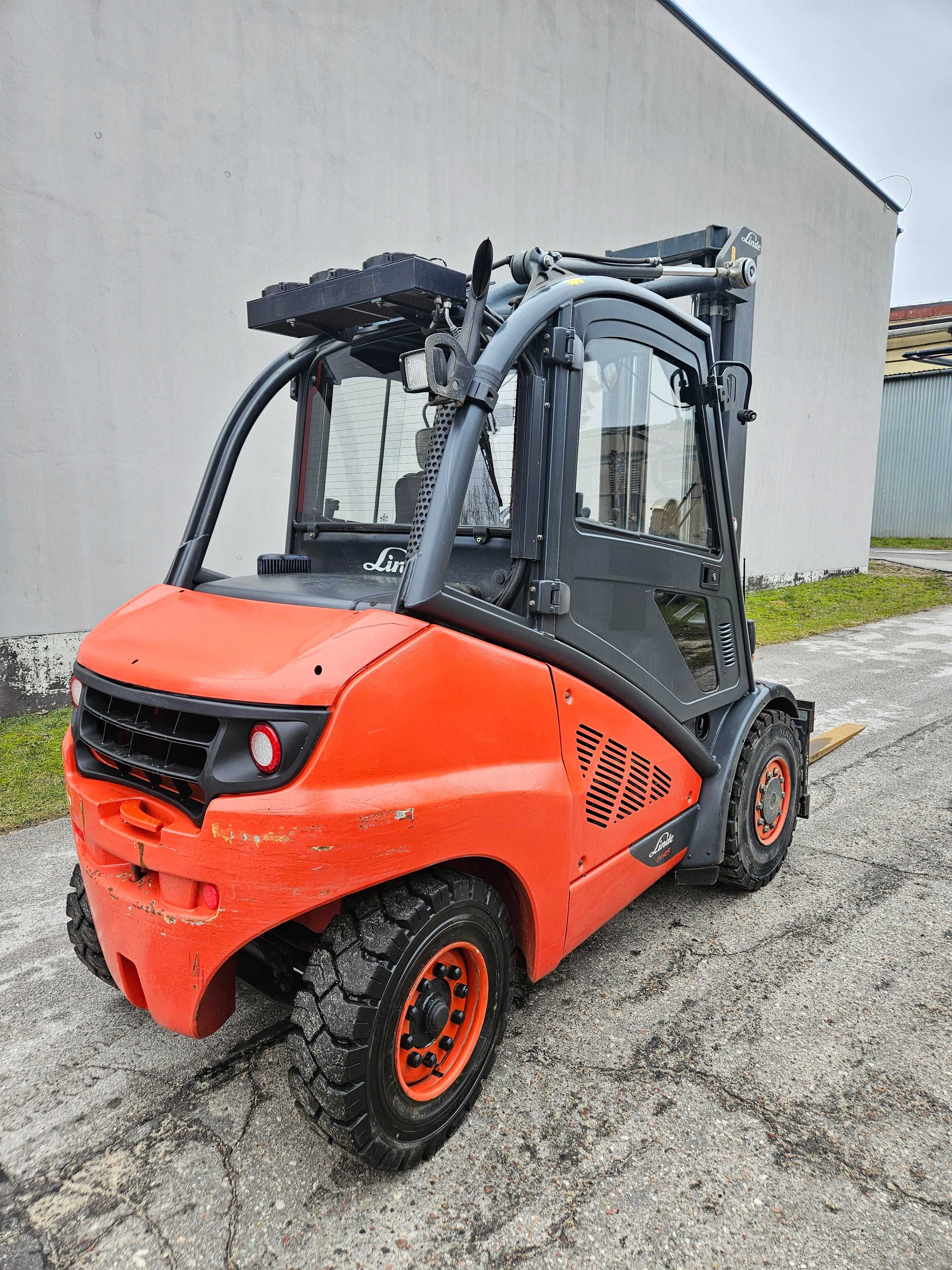 Wózek widłowy Linde H45D-02 2013, Triplex Pozycjoner 7130mth!!