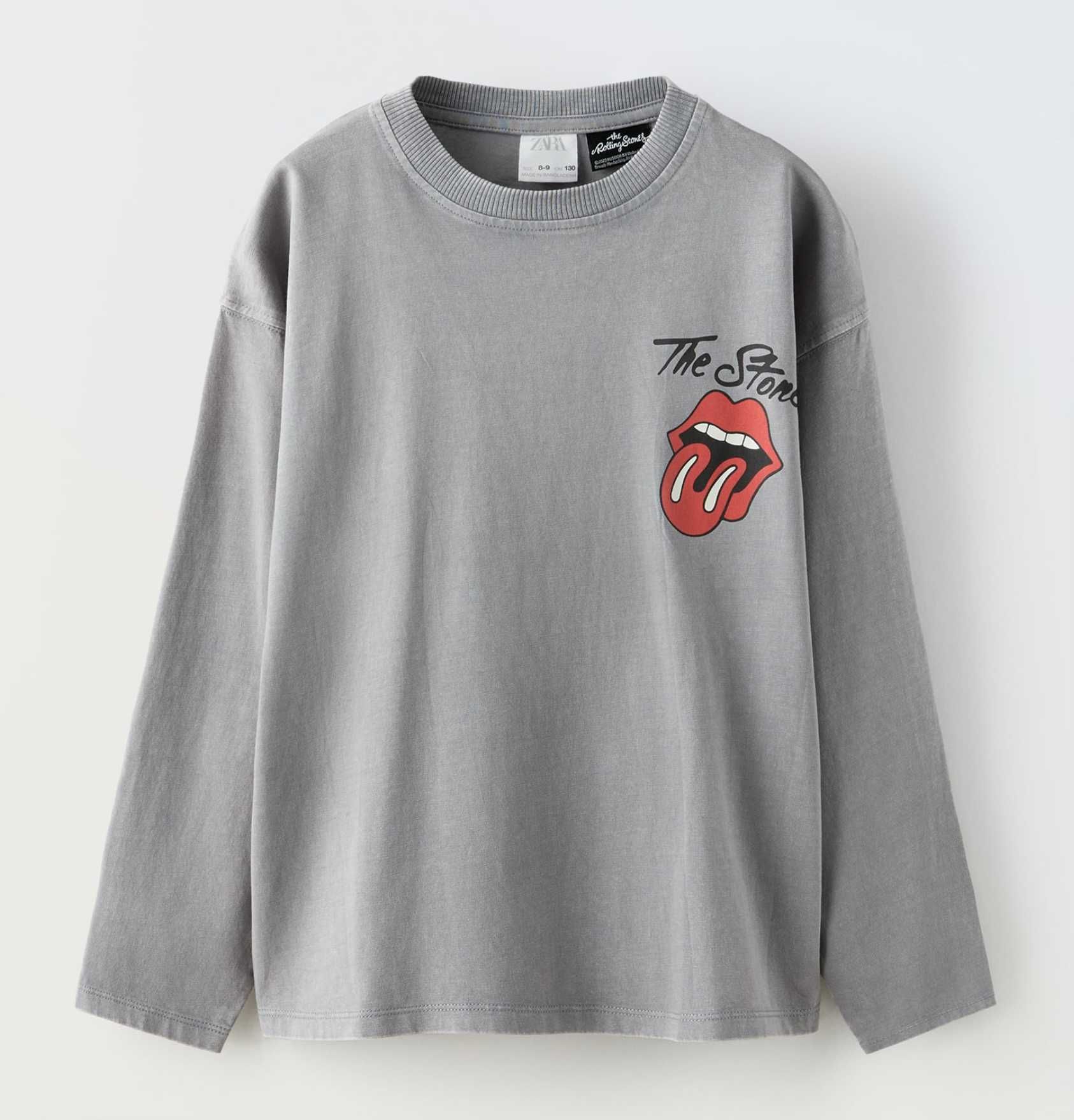 Zara nowa koszulka bluzka The Rolling Stones 9 10 lat