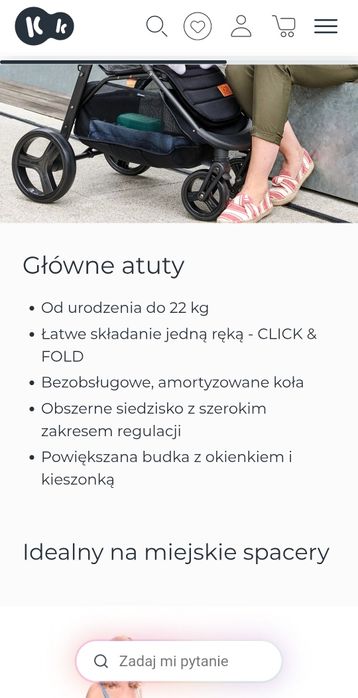 Spacerowka kinderkraft