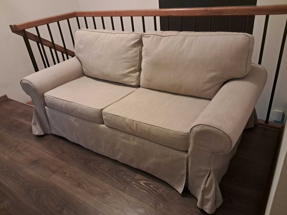 evertsberg Sofa 2-osobowa, rozkładana, z pojemnikiem ikea