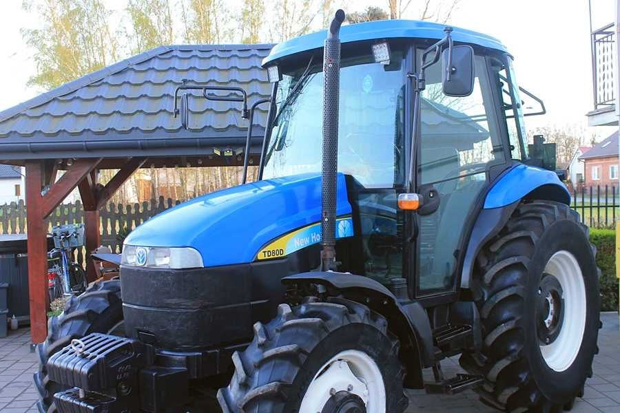 Ciągnik New Holland TD80D//1wł.//2006r.Pneumatyka//Stan BDB#Case