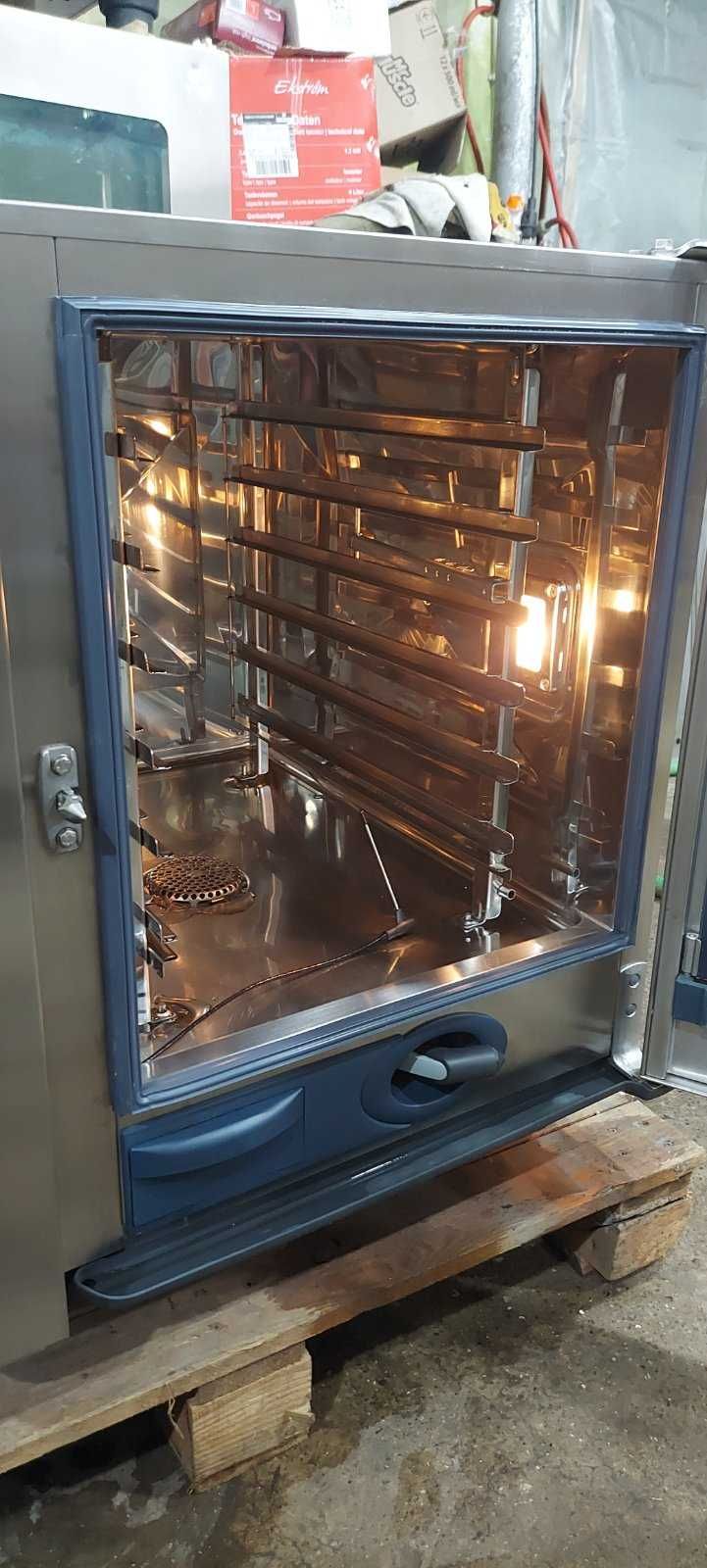 Пароконвектомат Rational SCC61, с автомойкой, Б/У