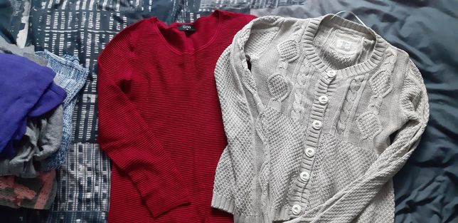 10szt swetrów swetry bluza tunika