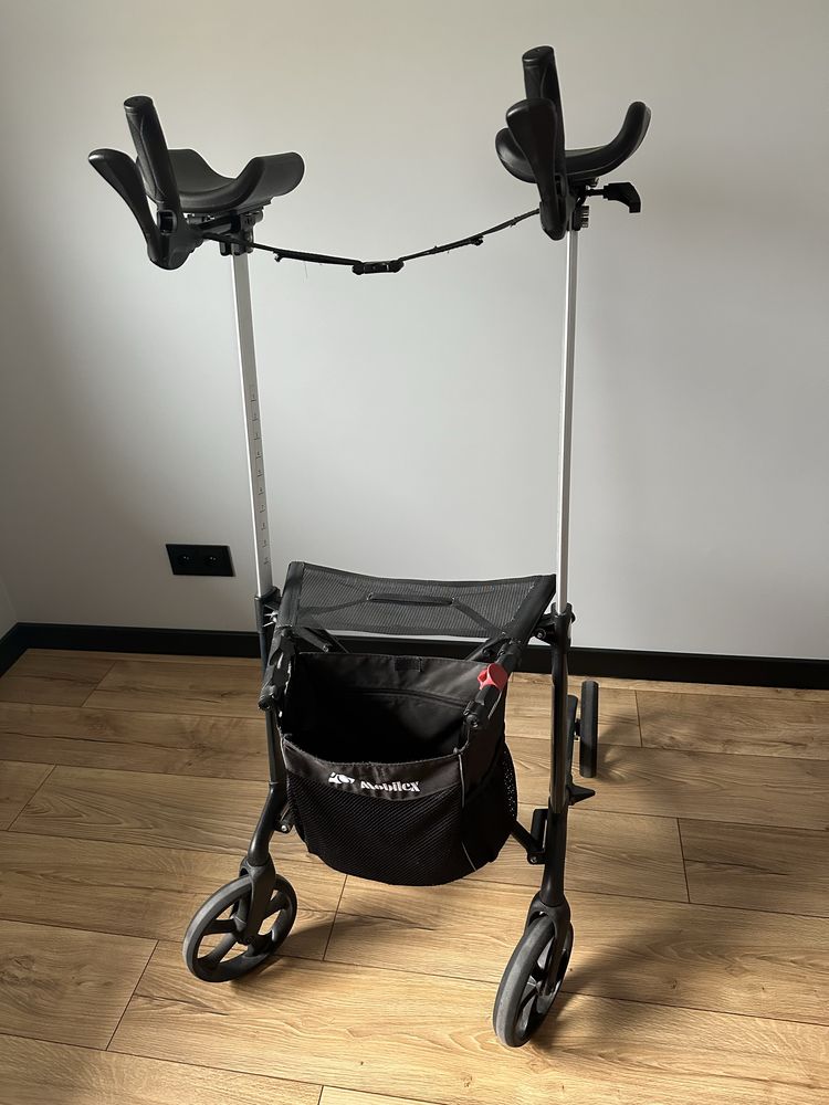 Mobilex Podpórka inwalidzka 4-kołowa Tiger do 150 kg Mobilex