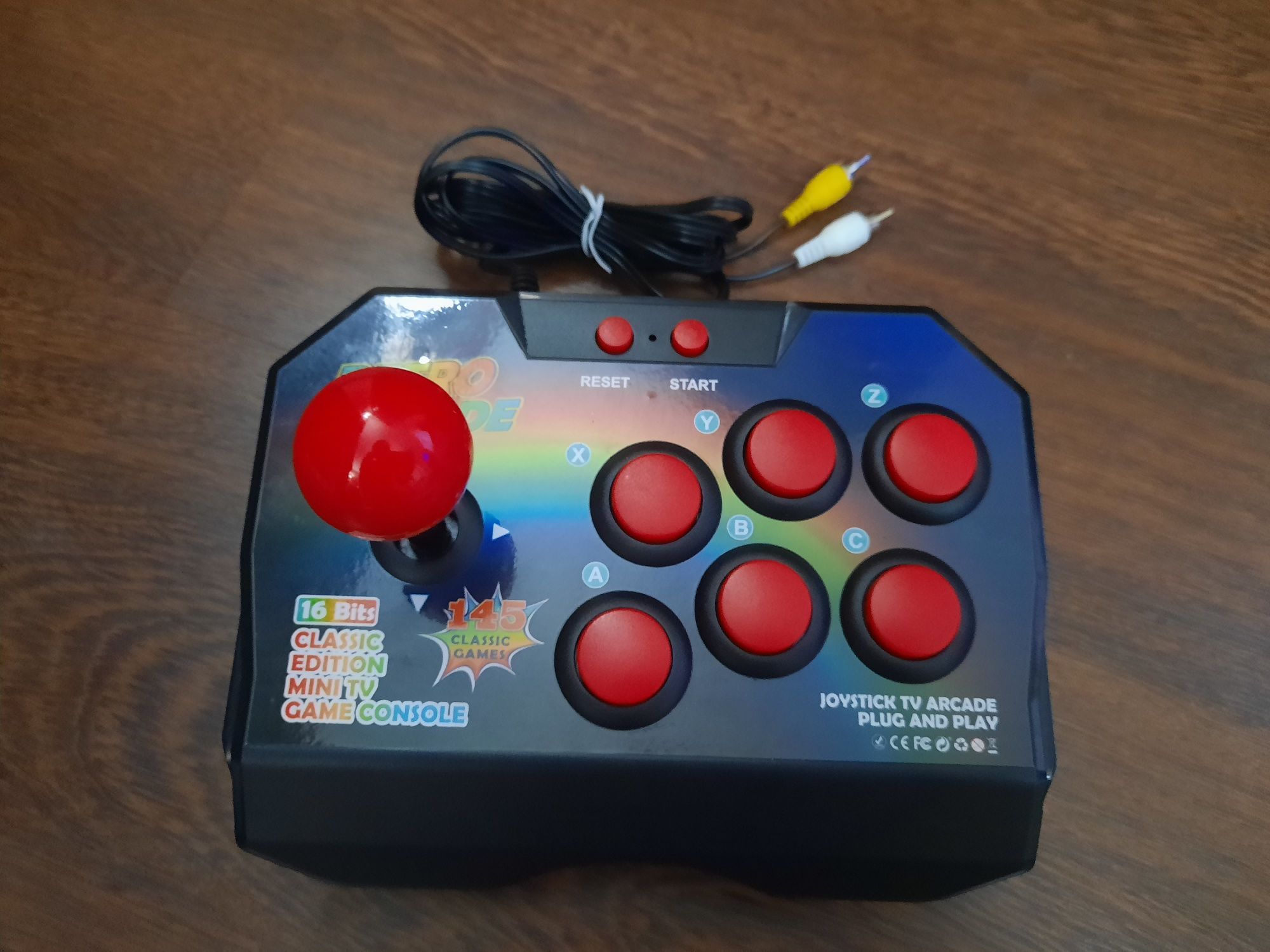 Joystick Arcade com 145 Jogos Sega.