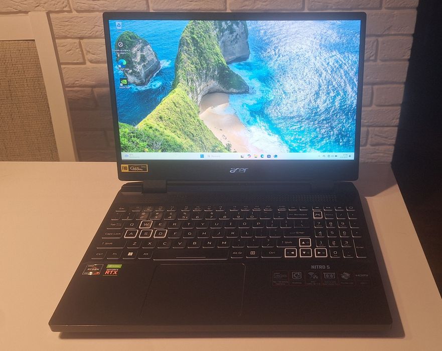 Acer Nitro 5 AN515-46 RTX3060 6GB RAM 16GB DDR5 CPU 6800H SSD 512GB