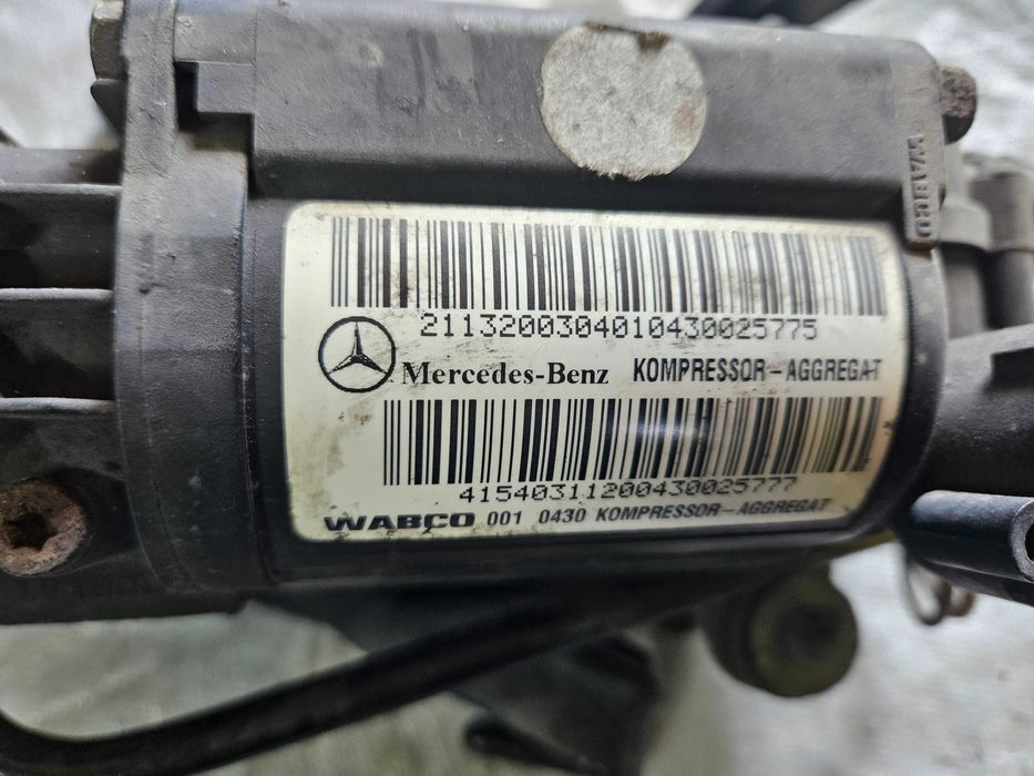 Mercedes w211 w219 kompresor sprężarka powietrza zawieszenia