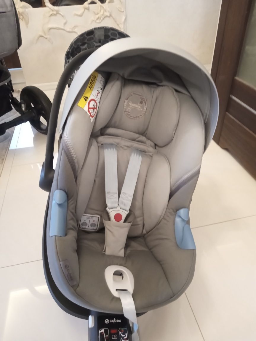 Wózek dziecięcy BEBETTO BRESSO PREMIUM2w1 + nosidełko CYBEX