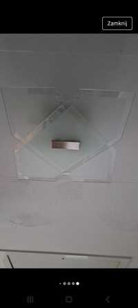 Szklana lampa sufitowa 40/40 cm