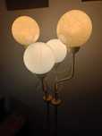 Lampa stojąca Dwururowa PRL Teldon 160cm Vintage