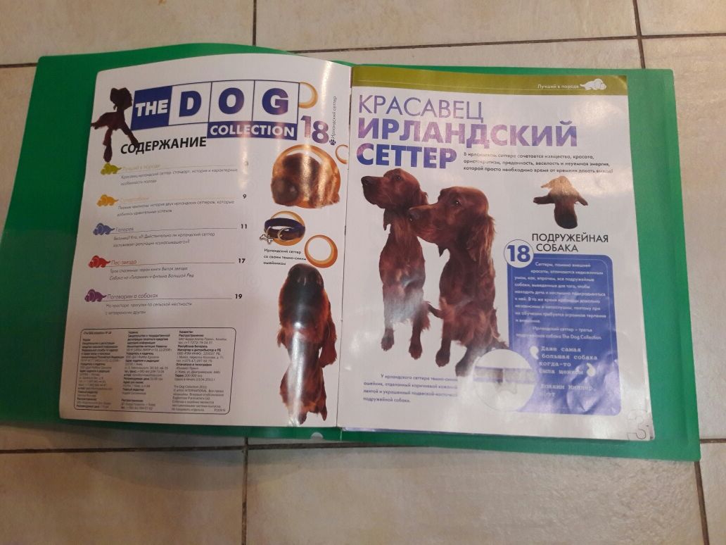 Журналы " The dog collection"