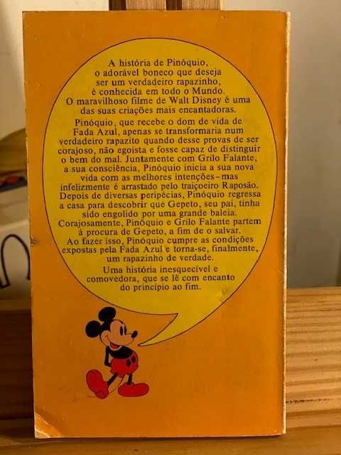 Disney - Pinóquio [Livro Antigo]