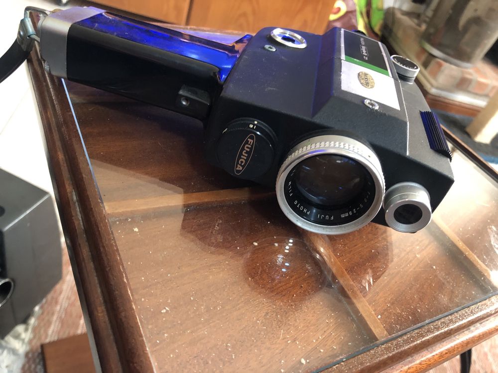 Camara e projector 8 mm FUJICASCOPE M3  e FUJICA instante load Z1