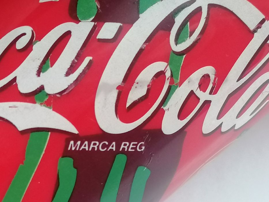 2 copos em plástico com publicidade da Coca-Cola.

. Expo 92 Sevilha
.