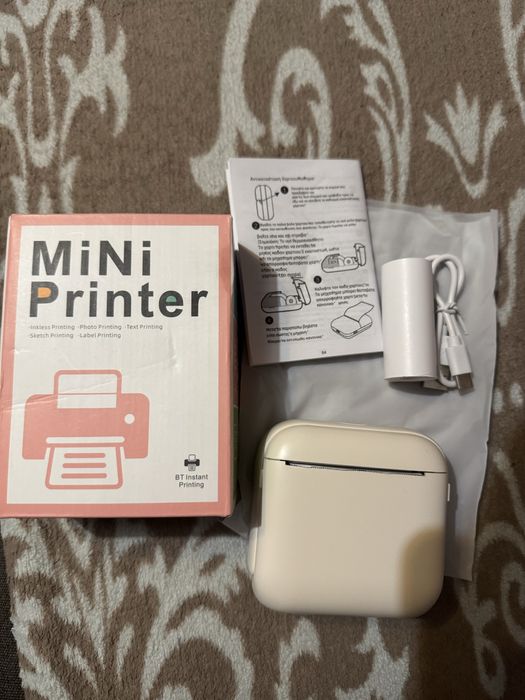 Міні принтер. Принтер. Термопринтер