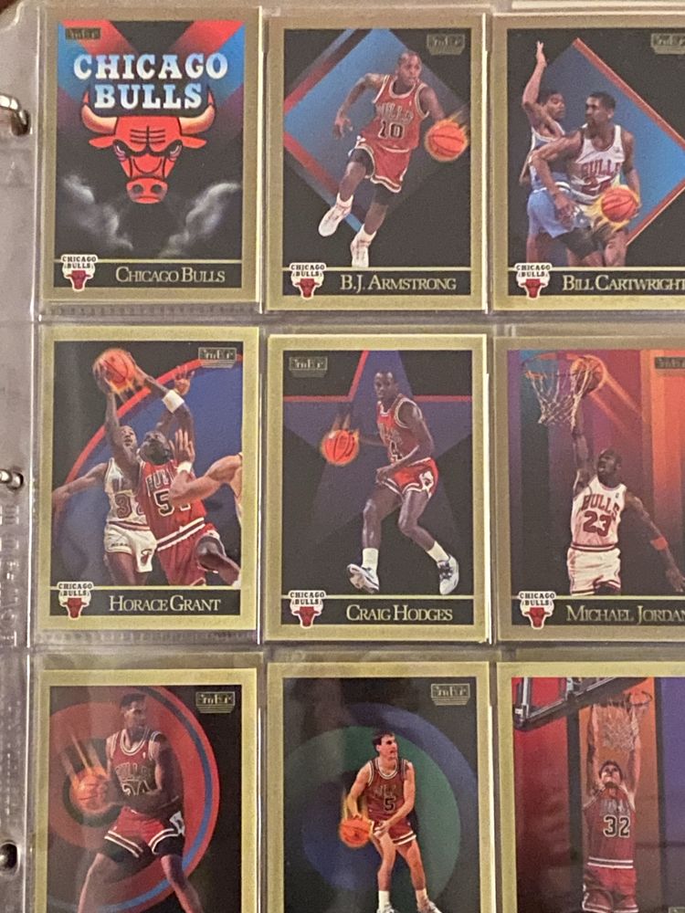 Album cartas basquetbol NBA Skybox 1990/1991