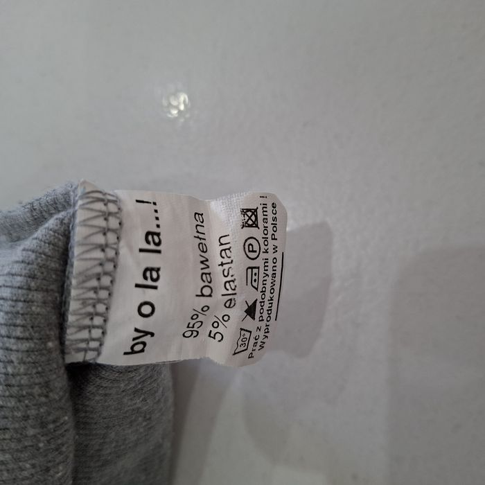 Długa sukienka prosta By o la la 95% bawełna