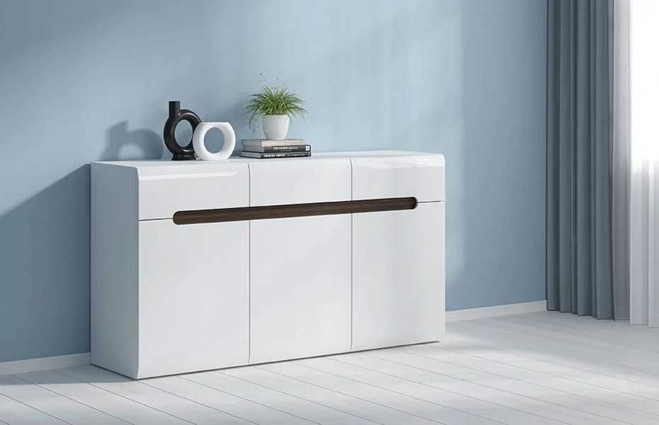 Meble Azteca (komoda +witryna wisząca + szafka RTV)