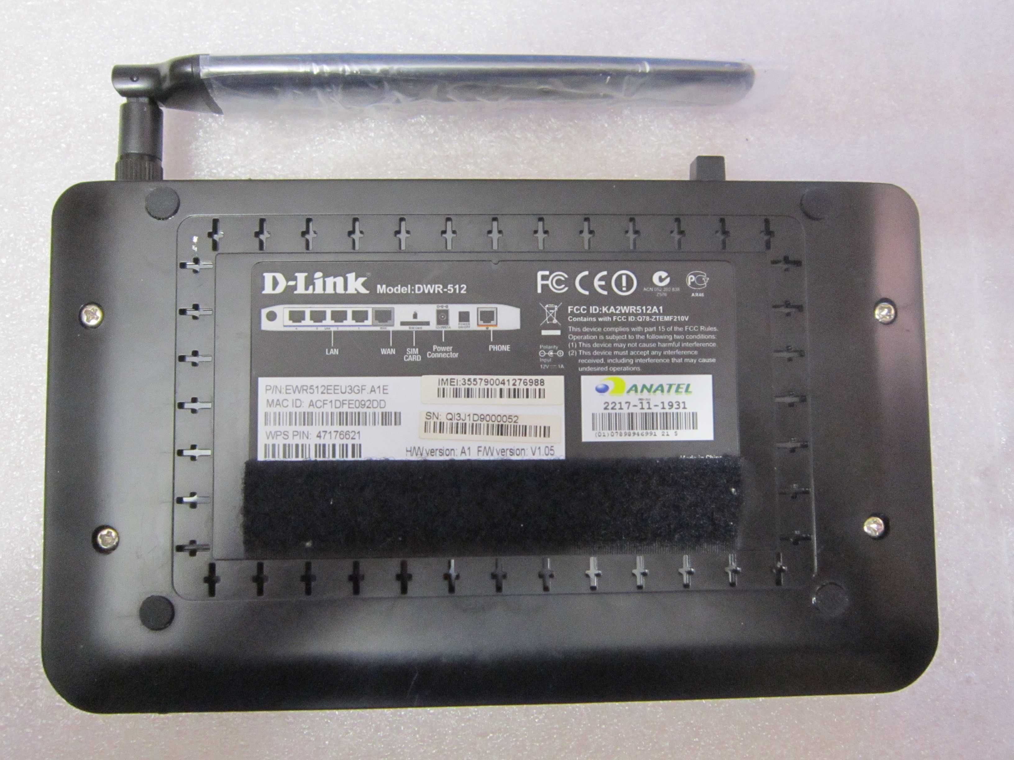 Router D-Link DWR-512 sprawny bez zasilacza 12V