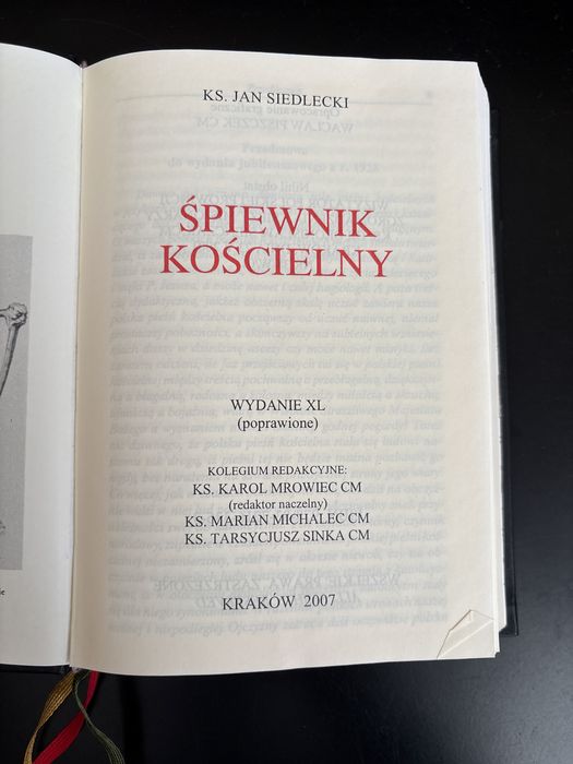 Ks. Jan Siedlecki - Śpiewnik kościelny