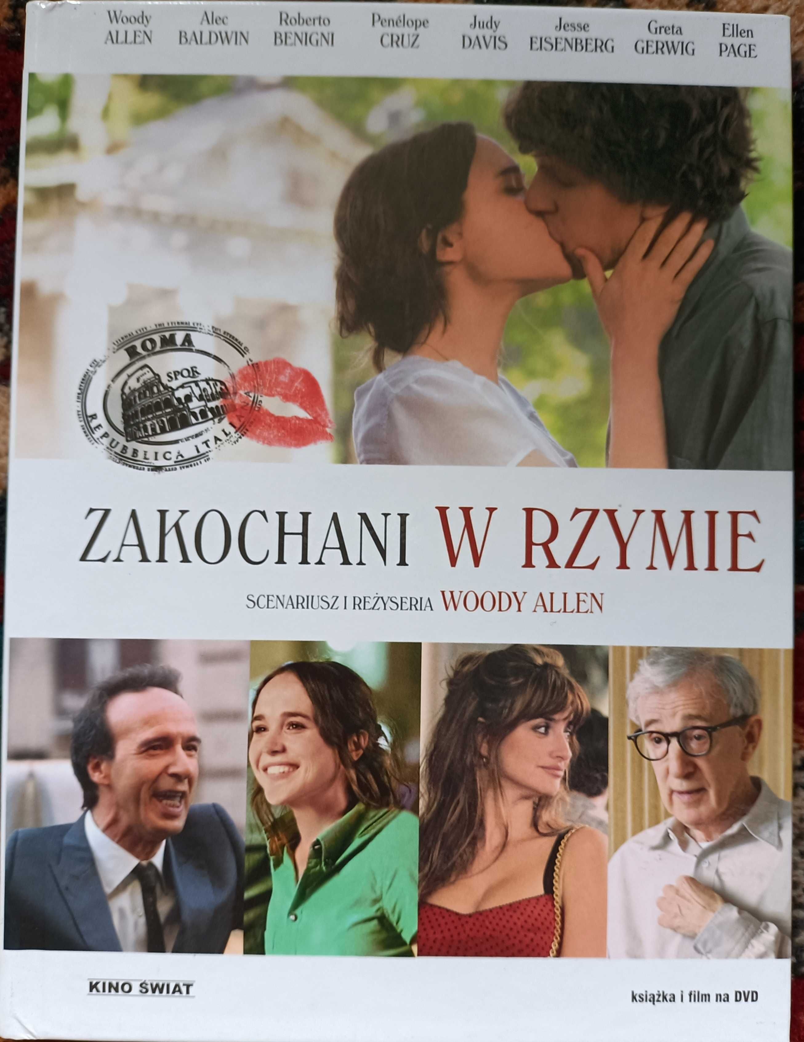 Zakochani w Rzymie film dvd wydanie książkowe stan bdb