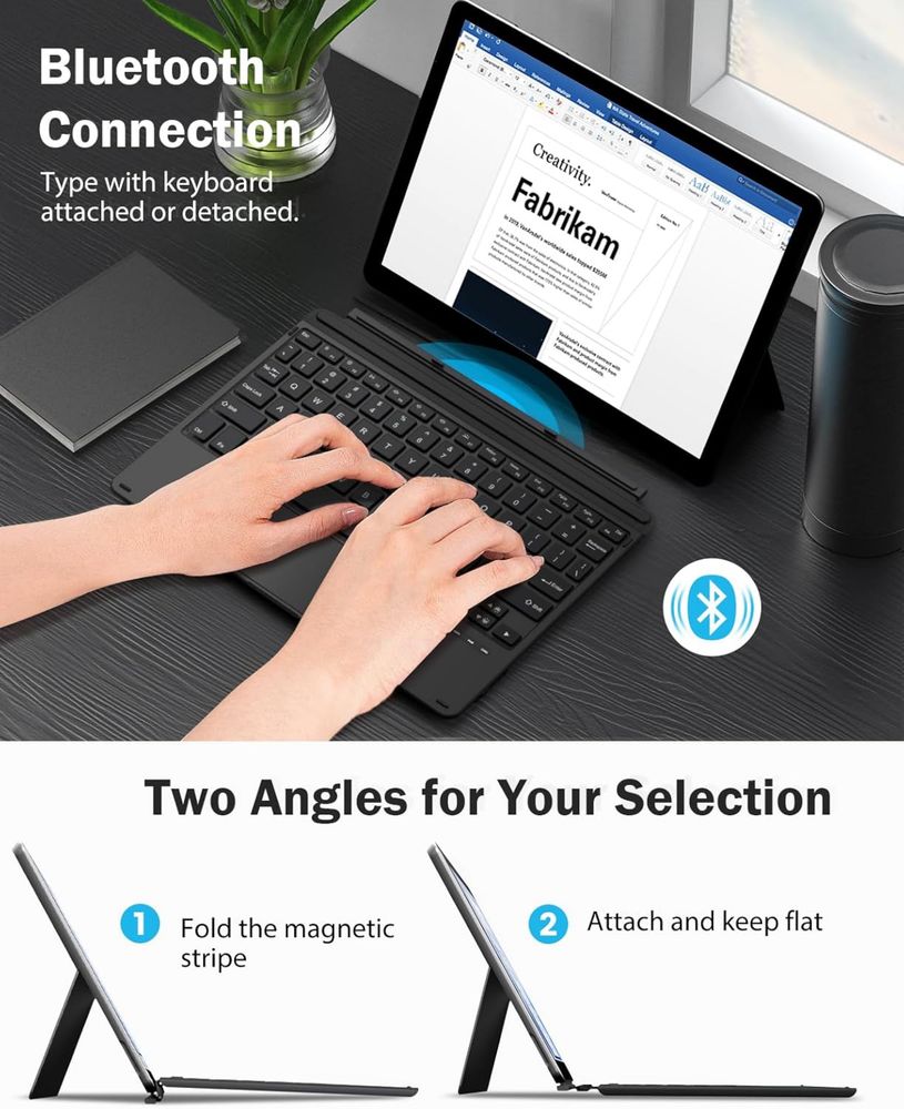 Klawiatura Bluetooth do Microsoft Surface Go 4/Go 3/Go 2/Go 2018