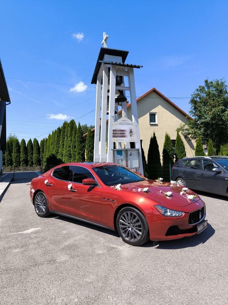Samochód do Ślubu / Auto na Wesele - Maserati Ghibli