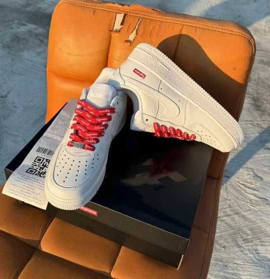 Buty Trampki Nike Air Force 1 Low Supreme White Rozmiar 36