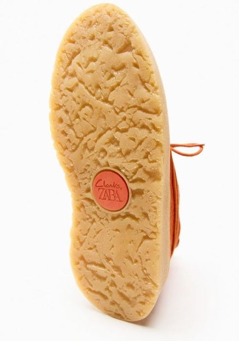 Шкіряні черевики clarks x zara