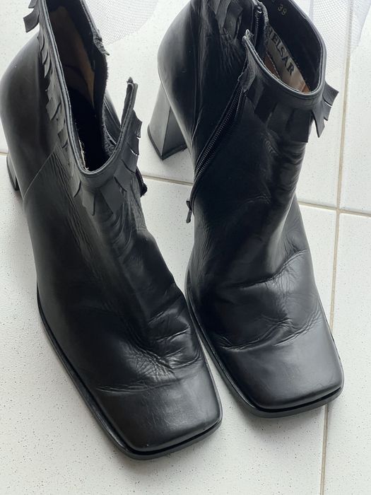Botas senhora pele 39