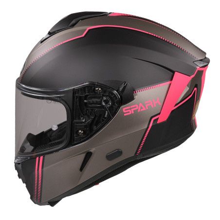 Kask integralny AIROH SPARK Flow Pink Matt XS JAK NOWY