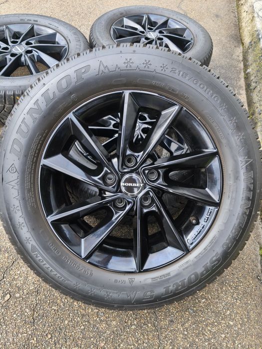 Диски Skoda Karoq VW T-Roc Taos Seat Ateca R16(5*112)+215/60/16 зима