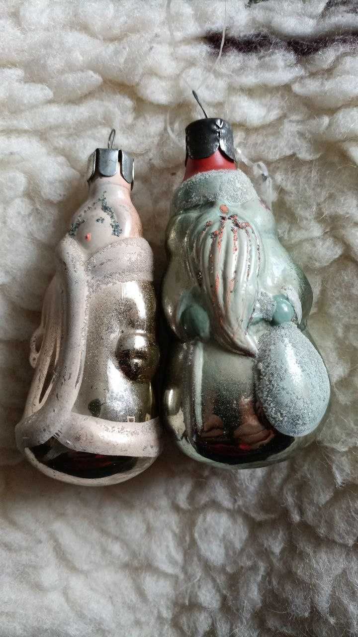 ялинкові Игрушки дед мороз , снегурочка СССр