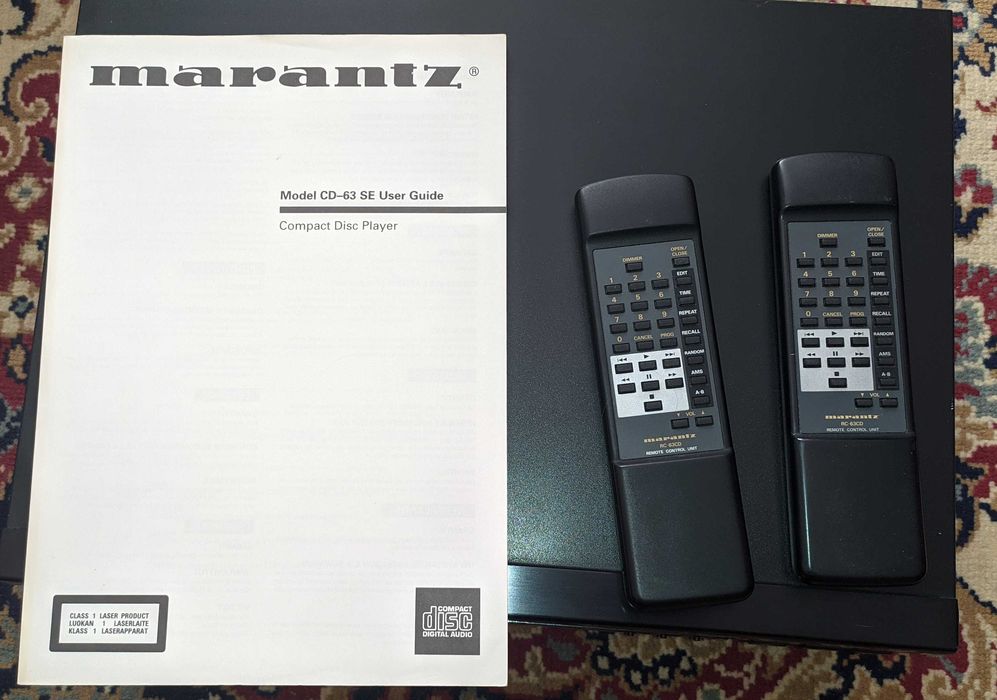 Marantz cd 63se (Европеец)