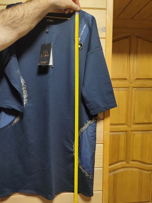 Плаття темно сине повсякденне