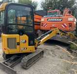 Minikoparka cat 301.8 jak nowa klima