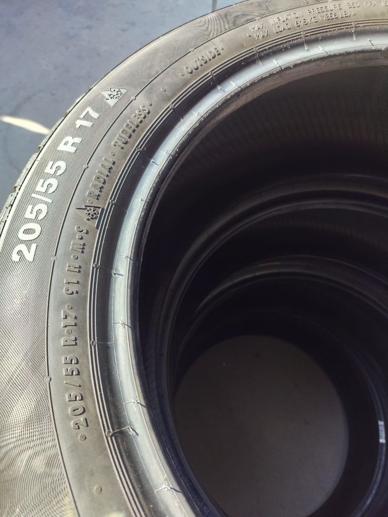 4x opona zima komplet 205/55/17 Continental ContiWinterContact Ts830p