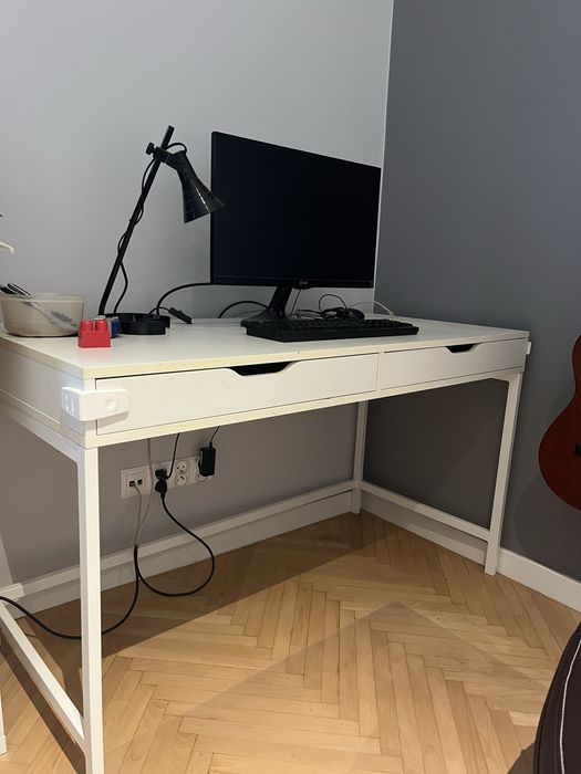 Biurko Alex Ikea Białe