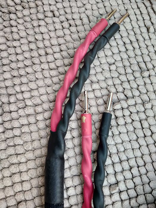 Kable głośnikowe kierunkowe zrobione na zamówienie DIY 2x2.5m