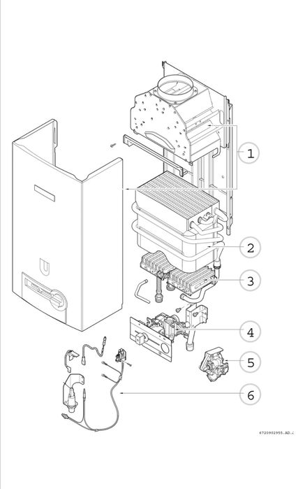 Запчасти на отопительную технику Junkers, Bosch, Buderus