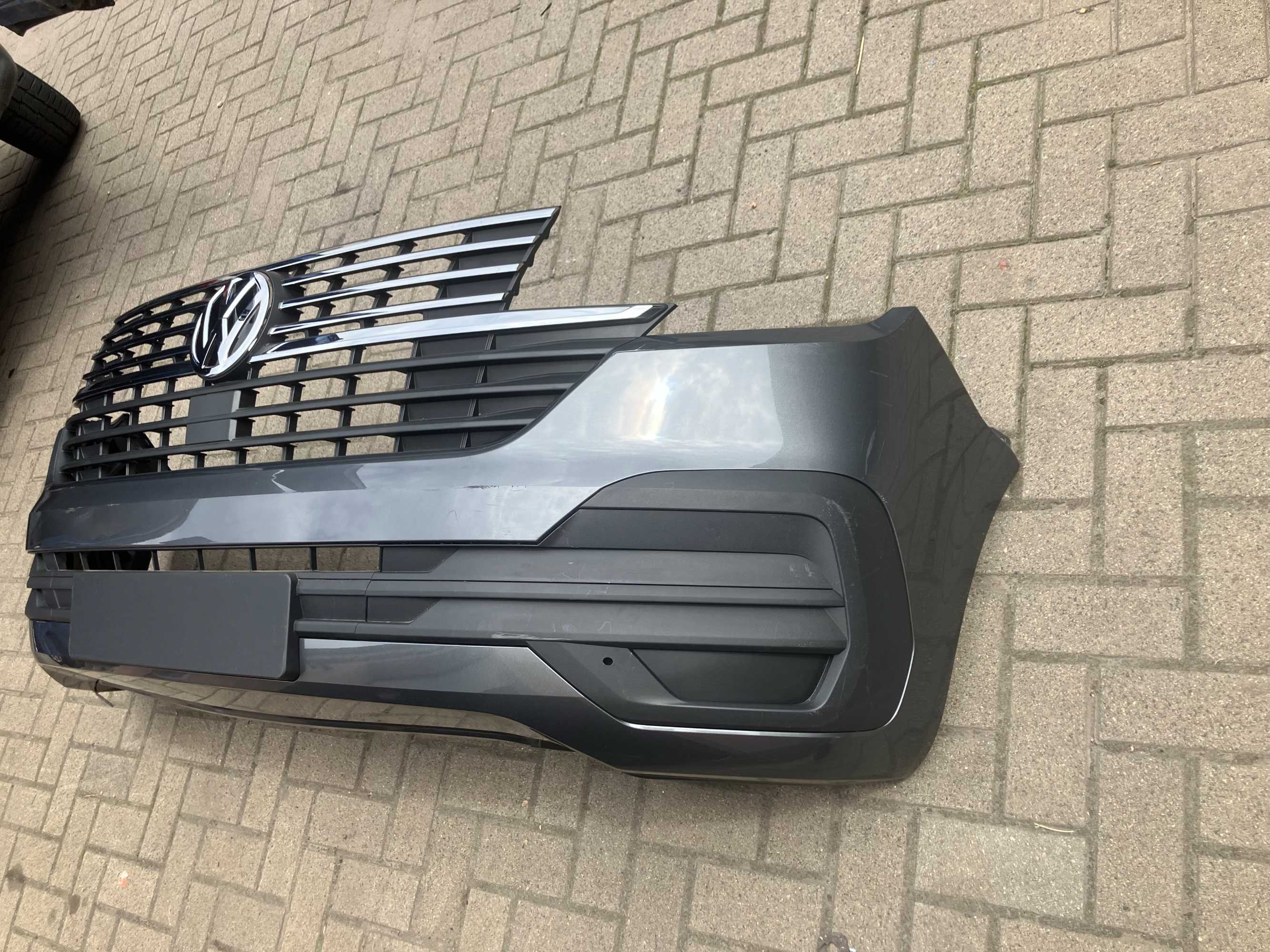 Zderzak przód przedni T6 Lift T6.1 Multivan, Caravelle kpl bez PDC
