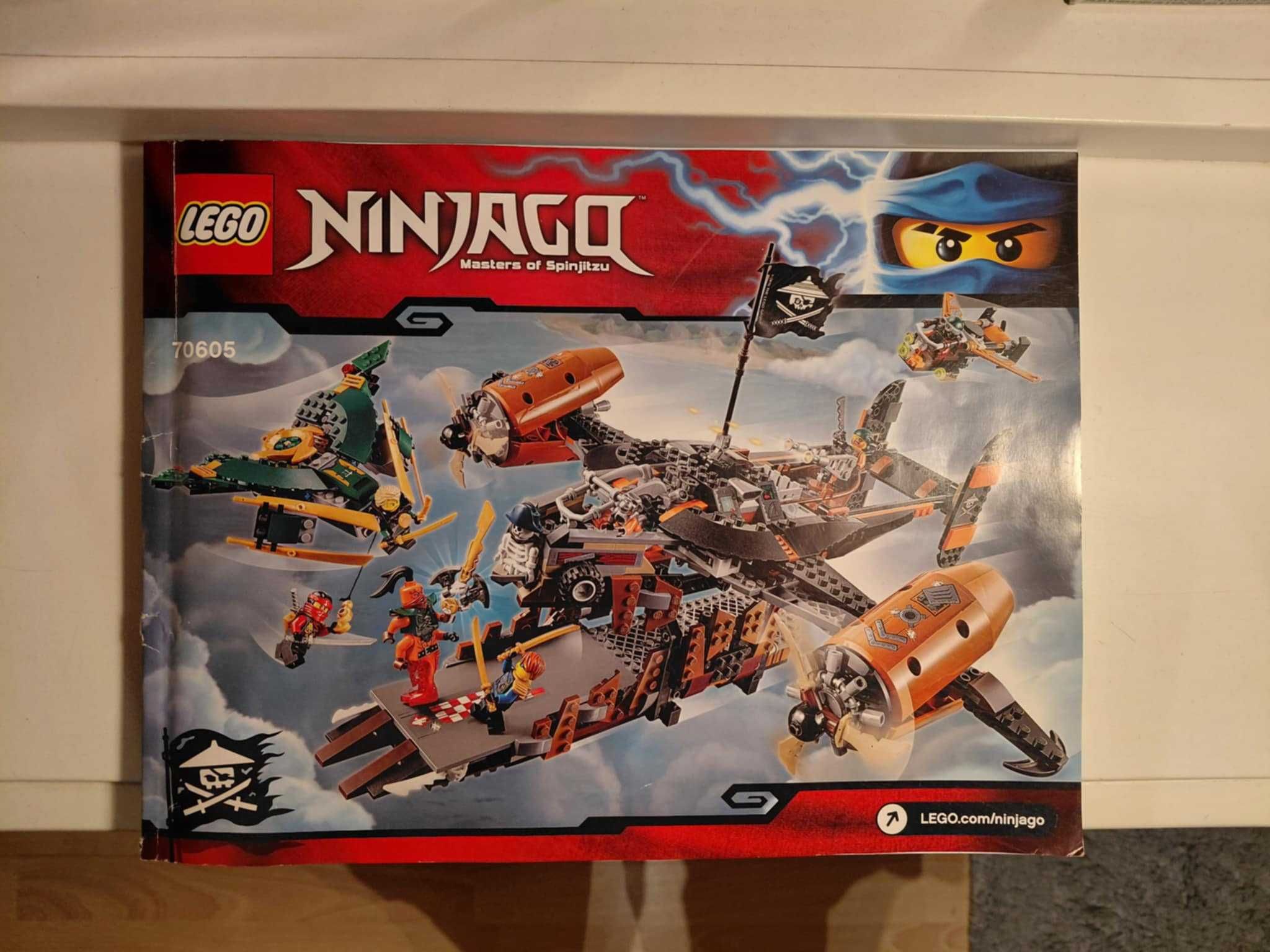 LEGO Ninjago #70605 Twierdza Nieszczęścia kompletny z instrukcją
